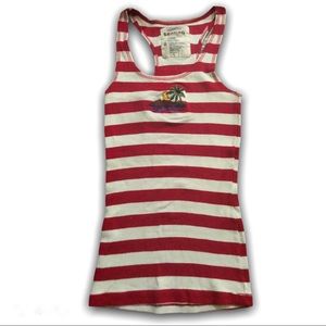 Red Striped tang top (Hawaii Springs Resort)